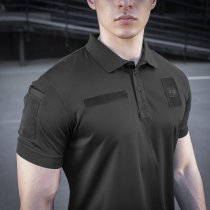 M-Tac Polo Elite Tactical Coolmax - Black - 2XL