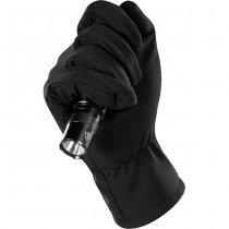 M-Tac Soft Shell Winter Gloves - Black - M