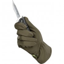 M-Tac Soft Shell Winter Gloves - Olive - M