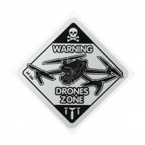 M-Tac Sticker Drones Zone Small - White