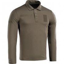 M-Tac Tactical Polo Shirt Long Sleeve 65/35 - Dark Olive - 3XL