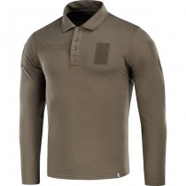 M-Tac Tactical Polo Shirt Long Sleeve 65/35 - Dark Olive - XL