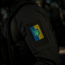 M-Tac Ukrainian Flag Coat of Arms Print Patch GID - Colored