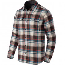 Helikon Greyman Shirt Nylon Sorona Blend - Foggy Meadow Plaid