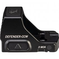 Vortex Optics Defender-CCW 3 MOA Red Dot