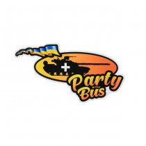 M-Tac Party Bus Small Sticker - Orange