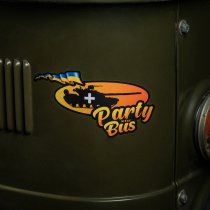 M-Tac Party Bus Large Sticker - Orange