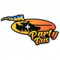 M-Tac Party Bus Large Sticker - Orange