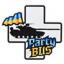 M-Tac Party Bus Large Sticker - Blue