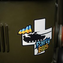 M-Tac Party Bus Small Sticker - Blue