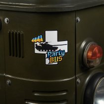 M-Tac Party Bus Small Sticker - Blue