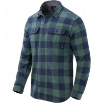 Helikon-Tex Greyman Shirt Nylon Sorona Blend - Moss Green Checkered