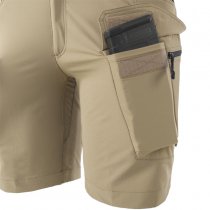 Helikon-Tex Women's OTS Outdoor Tactical Shorts 8.5 - Black / Shadow Grey - M