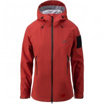 Helikon Squall Women's Hardshell Jacket - TorrentStretch - Crimson Sky - XS