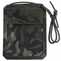 Combat Systems Badge Holder - Multicam Black