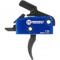 Midwest Industries AR15 Drop-In Trigger 3.5lb Single Stage Curved