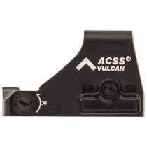 Holosun HE507-GR-X2 Compact Pistol Green Dot Sight ACSS Vulcan - Black