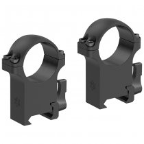 Vector Optics 30mm Steel QD Rings High - Black