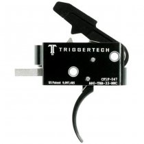TriggerTech AR15 Two-Stage Competitive Trigger Curved - Black