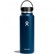 Hydro Flask Wide Mouth Insulated Water Bottle & Flex Cap 40oz - Indigo