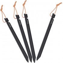 Pitchfork Tarp Stakes - Black