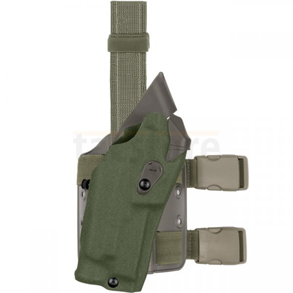 Safariland 6354RDS ALS Tactical Holster STX Cordura Sig Sauer P320RX RedDot & TacLight - Camo Green - Right
