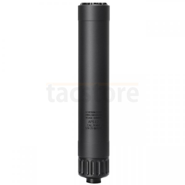 Acheron APS E2 Suppressor 9x19mm - 1/2''-28 UNEF - Black
