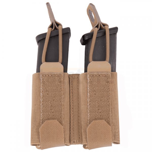 Warrior Kangaroo Insert Double 9mm Mag Pouch - Tan