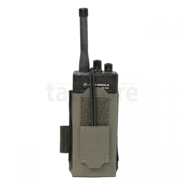 Warrior Laser Cut Adjustable Radio Pouch - Ranger Green