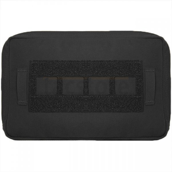 Warrior Laser Cut Large Horizontal Utility Pouch - Black