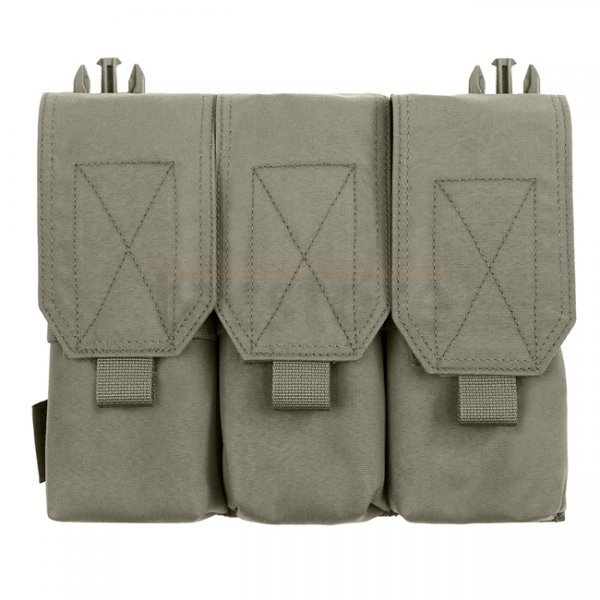 Warrior Detachable Triple Covered M4 Pouch - Ranger Green
