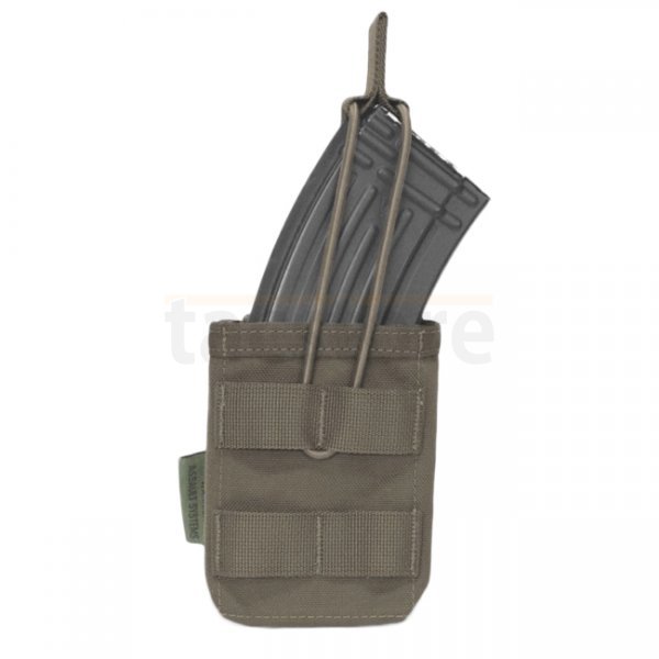 Warrior Single AK / SIG 550 Open Magazine Pouch - Ranger Green