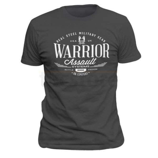 Warrior Vintage T-Shirt - Charcoal - S