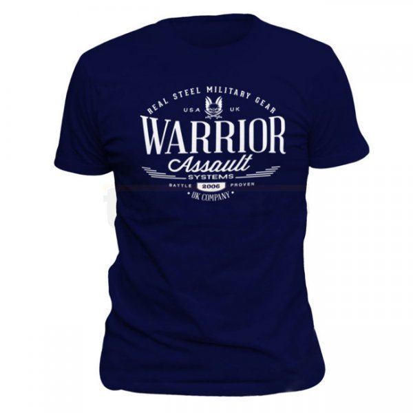 Warrior Vintage T-Shirt - Navy - L