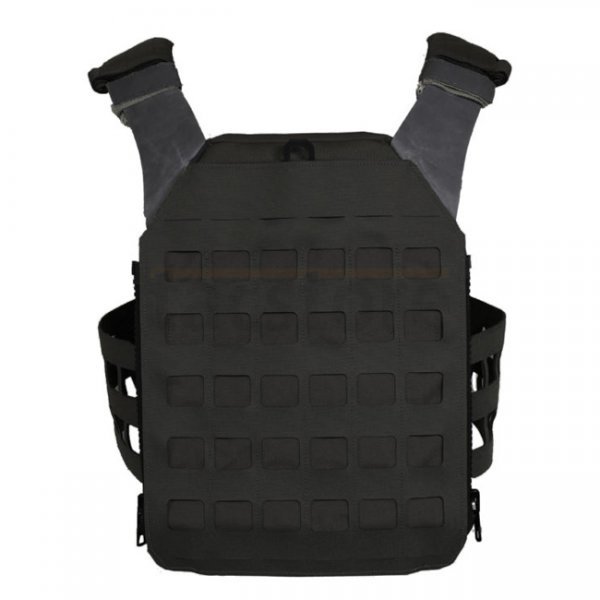 Warrior Laser Cut Assaulters Back Panel - Black