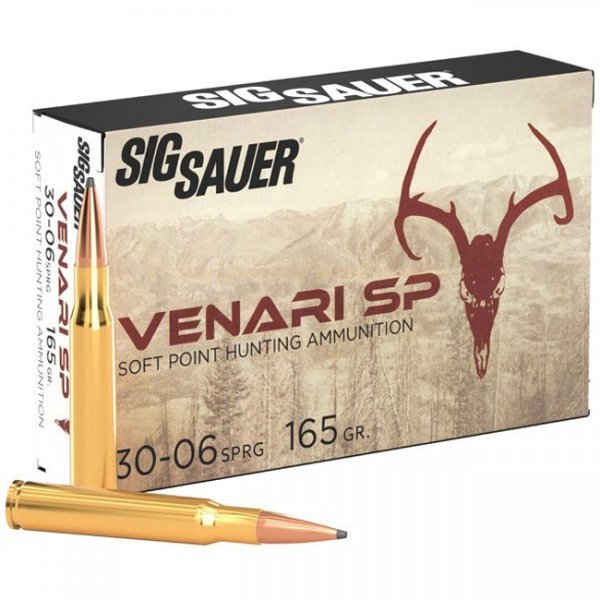 Sig Sauer .30-06 Springfield 165gr VENARI Soft Point Hunting 20rds