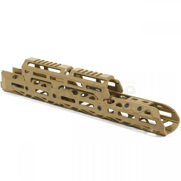 KRUK Long AK Handguard M-LOK & Long AK Gas Tube Cover - Coyote