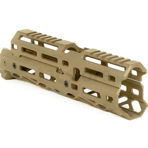 KRUK Long AKS-74U Handguard M-LOK & Long AK Top Cover - Coyote