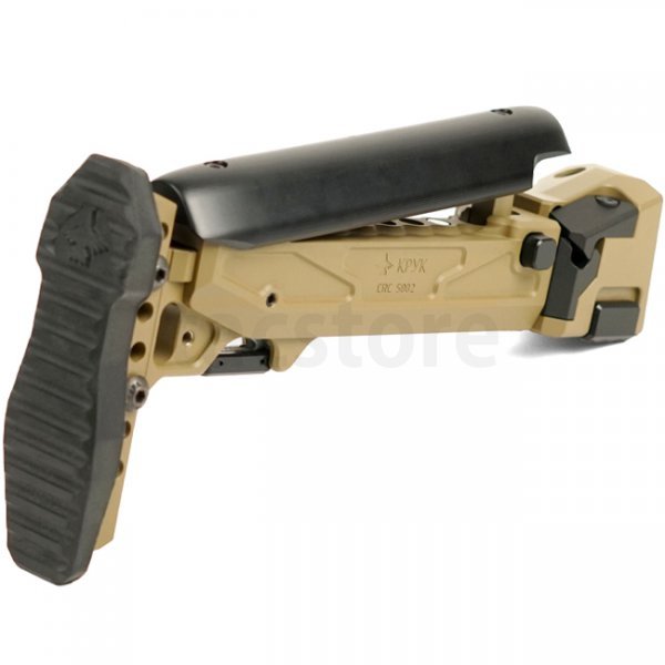 KRUK Universal Telescopic AK Stock & Left-Side Folding Adapter CRC 9037 - Coyote
