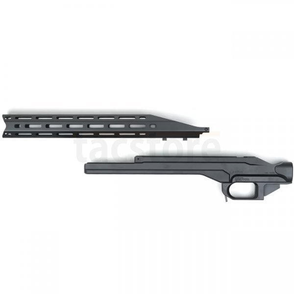 KRUK Aluminum Chassis & Handguard Howa 1500 Long Action - Black