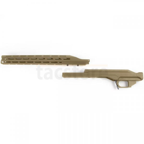 KRUK Aluminum Chassis & Handguard Mosin-Nagant 1891/30 - Coyote