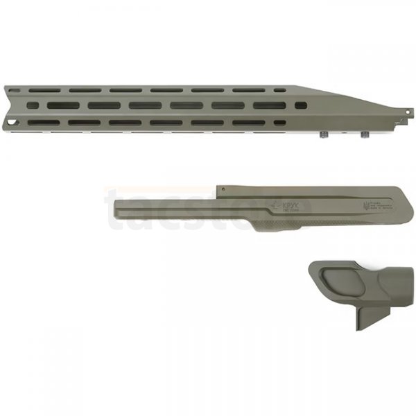 KRUK Aluminum Chassis & Handguard Sauer 202 - Olive