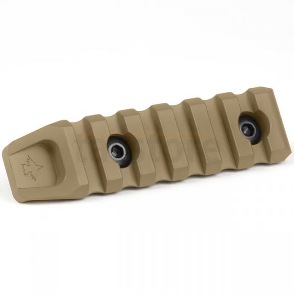 KRUK 6 Slots Picatinny Rail M-LOK - Coyote