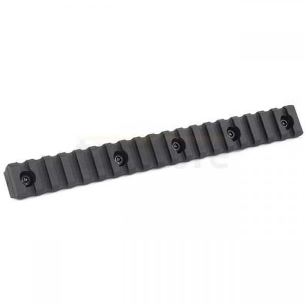 KRUK 19 Slots Picatinny Rail M-LOK - Black