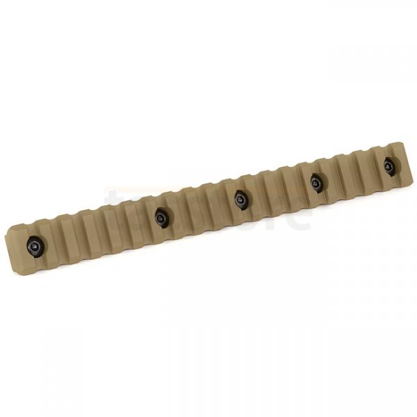 KRUK 19 Slots Picatinny Rail M-LOK - Coyote