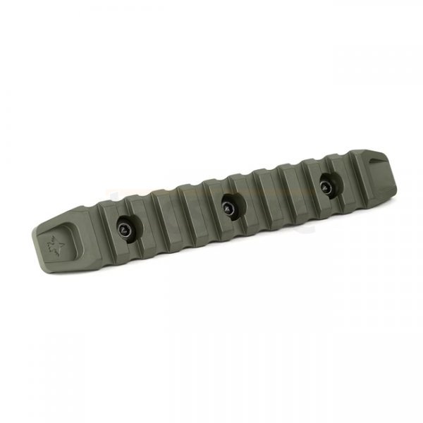 KRUK 11 Slots Picatinny Rail Side Bevels M-LOK - Olive