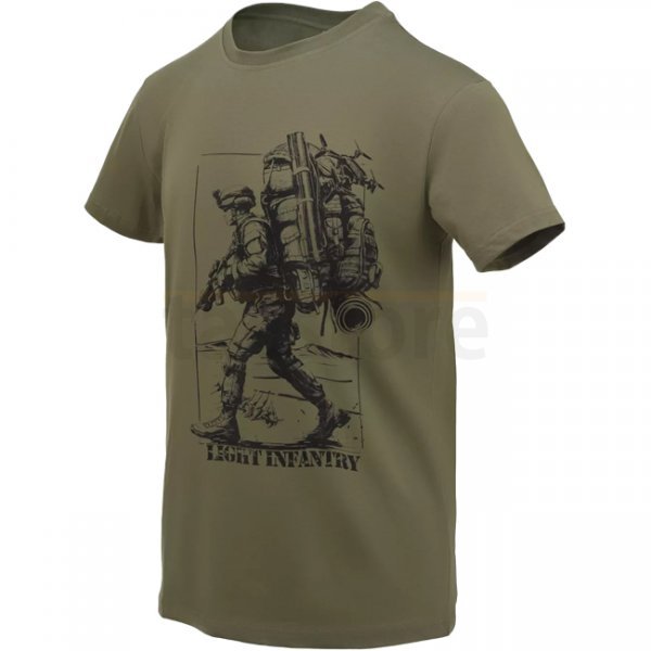 Helikon-Tex T-Shirt Light Infantry - Olive Green - M