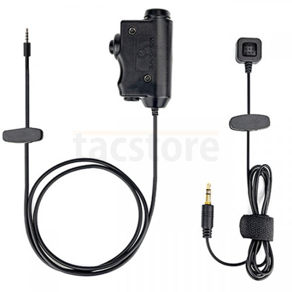 Earmor M52 Tactical PTT & Finger Switch - 3.5mm AUX