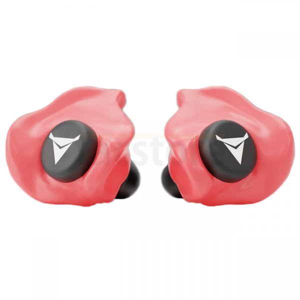 Decibullz Custom Molded Earplugs - Red