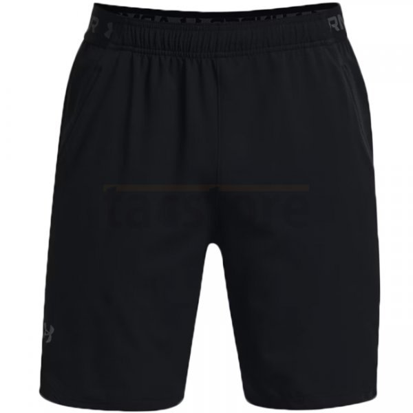 Under Armour Vanish Woven 8 Inch Shorts - Black / Pitch Grey - 2XL